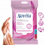 Novita vlhčené ubrousky na intimní hygienu s prebiotikem Biolin 15 ks – Zboží Mobilmania