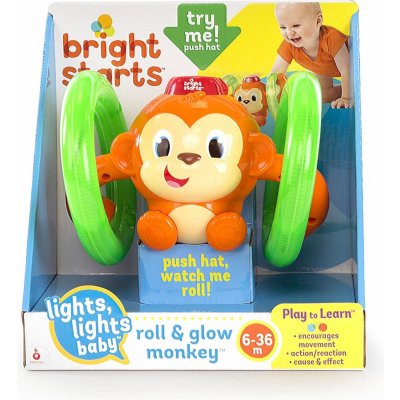 Bright Starts svítící hudební opička