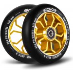 Soke Kolečka pro koloběžku 110 mm zlatá 2 ks – Zboží Dáma Soke Kolečka pro koloběžku 110 mm zlatá 2 ks – Zboží Dáma