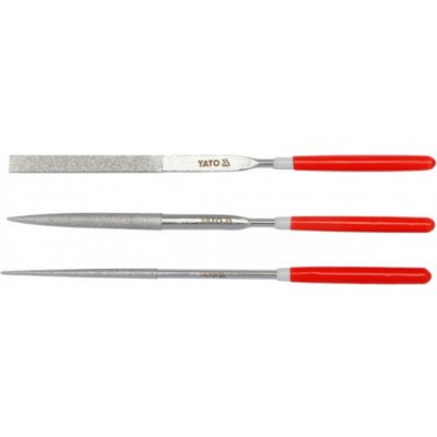 YATO Sada pilníků jehlových diamantových 3 x 140 mm 3 ks YT-6143 – Zboží Dáma
