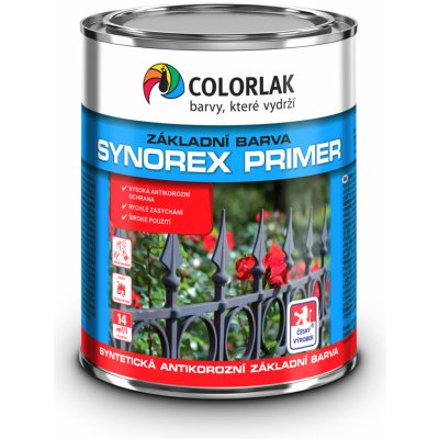 Colorlak Synorex Primer S 2000 základní syntetická antikorozní barva Šedá 0,35 l – Zbozi.Blesk.cz