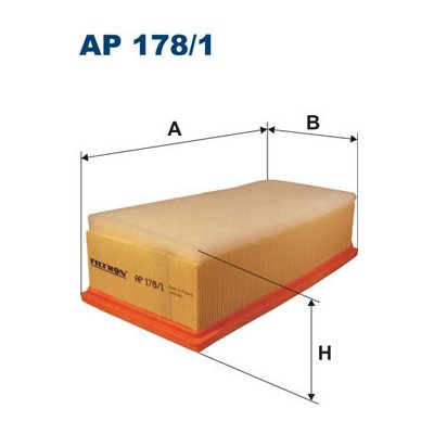 Vzduchový filtr FILTRON AP 178/1 (AP178/1) – Hledejceny.cz