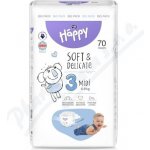 Happy Soft&Delicate 3 5-9 kg 70 ks – Zbozi.Blesk.cz