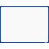 Tabule VMS Vision boardOK Keramická tabule na fixy s modrým rámem Modrá 120 x 90 cm
