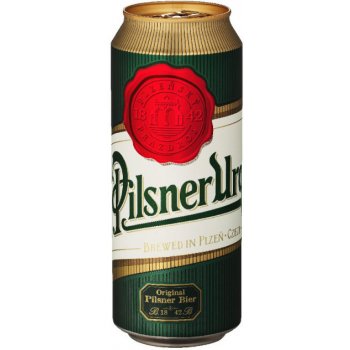 Pilsner Urquell 12° 4,4% 0,5 l (plech)