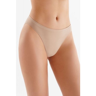 La Senza Bezešvé kalhotky Hi-leg briefs béžové – Hledejceny.cz