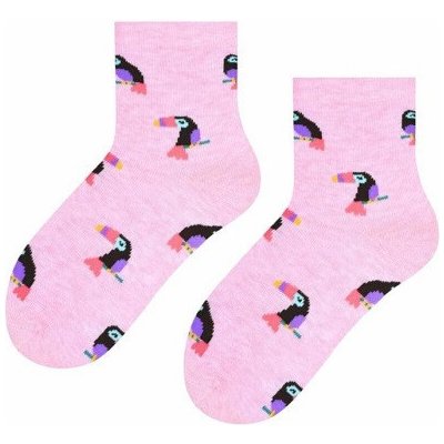 Dívčí ponožky Tukan D růžová