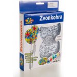 SMT Creatoys Zvonkohra s barvami 18 x 26 x 3 cm – Hledejceny.cz