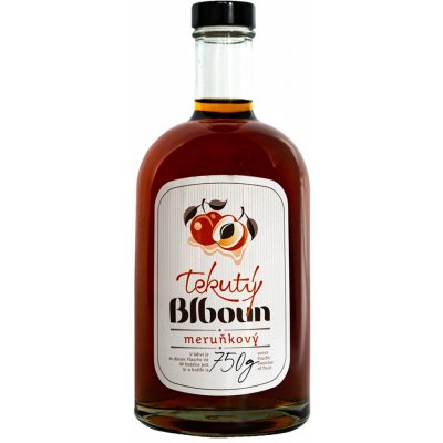 Apicor Tekutý Blboun meruňkový 25% 0,5 l (holá láhev)