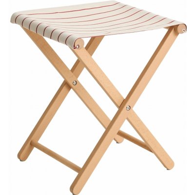 HAY Skládací stolička Outdoor Market, Beige / Red – Hledejceny.cz