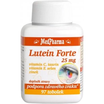 MedPharma Lutein Forte 25 mg 97 tobolek – Hledejceny.cz