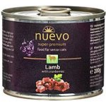 NUEVO Cat Senior Jehněčí s brusinkami 200 g – Zboží Mobilmania
