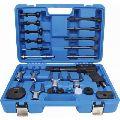 Pneumatické kladivo, multifunkční, s nástavci, sada 24 ks - SATRA | Zboží Auto
