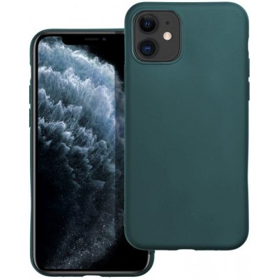 Pouzdro Case4Mobile Silikonové MATT IPHONE XS Max - tmavě zelené – Zboží Mobilmania