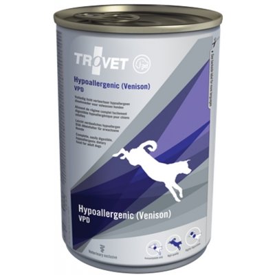 Trovet Dog Hypoallergenic Venison VPD 400 g – Hledejceny.cz