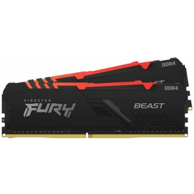 Kingston FURY Beast DDR4 16GB 3733MHz CL19 (2x8GB) KF437C19BB2AK2 16 – Zboží Mobilmania