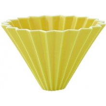 Origami Dripper keramický M žlutý