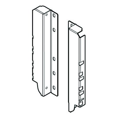 Blum Z30D000SL držák zad Antaro "D" L+P bílý – Zboží Mobilmania