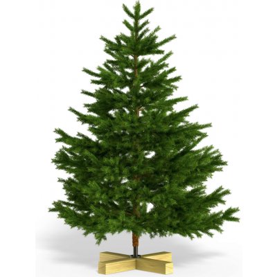 Deuba Umělý vánoční stromeček 180 cm + dřevěný stojan – Zboží Dáma
