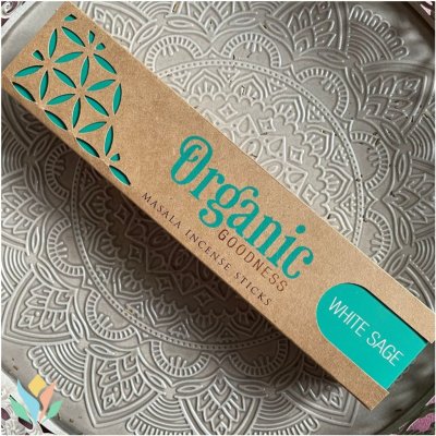 Garden Fresh Bílá šalvěj vonné tyčinky Organic 15 g – Zboží Mobilmania