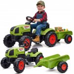 FALK Šlapací traktor 2040 Claas Arion s vlečkou – Hledejceny.cz