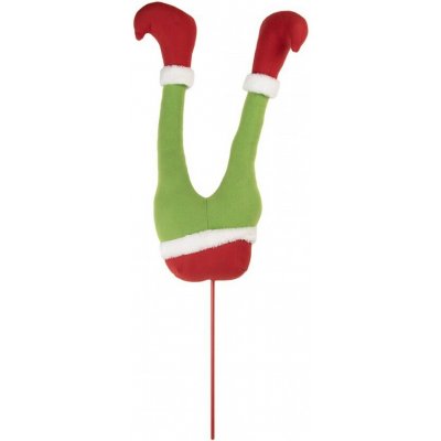 Clayre & Eef Veliký vánoční zápich nohy skřítek Elf - 20*10*80 cm - Clayre & Eef – Hledejceny.cz