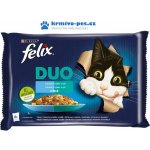 Felix Fantastic Duo Lahodný výběr z ryb 4 x 85 g – Hledejceny.cz