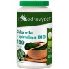 Doplněk stravy na detoxikaci Zdravý Den Bio Chlorella a spirulina 180 kapslí