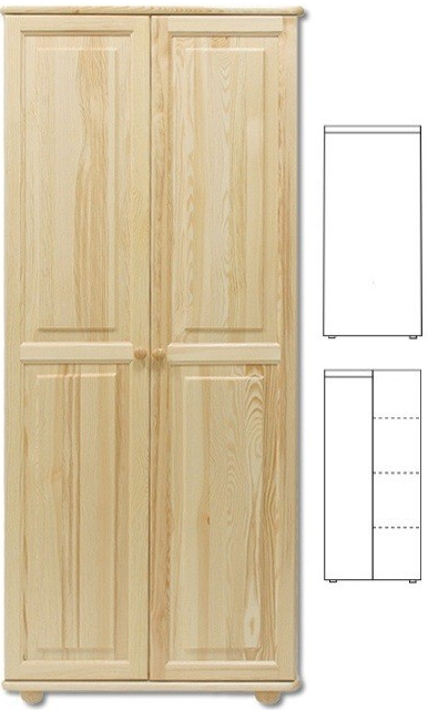 Nábytek z lesa Country 02 masiv borovice 85 x 190 x 60 cm