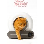 Meow Majesty Inteligentní samočistící toaleta SCB-01 – Zboží Dáma