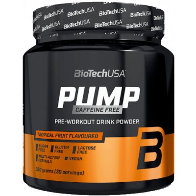 Biotech USA Pump Caffeine free 330 g – Hledejceny.cz