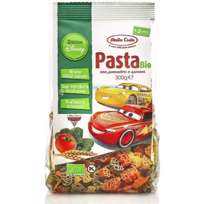 Dalla Costa bio Disney Cars TRICOLORE 300 g