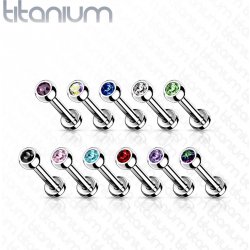 Šperky4U piercing do brady titan vnitřní závit kulička TIT1010Q-12083