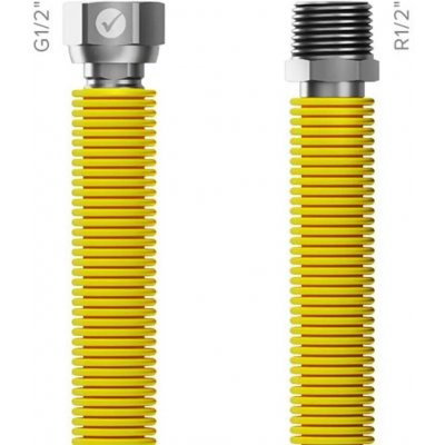 Merabell Gas Flexi Připojovací hadice, R1/2" × G1/2", 75–150 cm M-M0027 – Hledejceny.cz