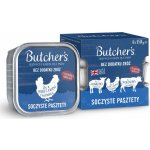 Butcher's Dog Original hovězí kuřecí a jehněčí 4 x 150 g – Sleviste.cz