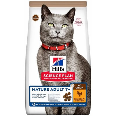 Hill's Science Plan No Grain Mature Adult Cat Food Chicken 1,5 kg