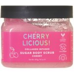 Yes Studio šlehaný tělový peeling s kolagenem a vůní třešní 400 g – Hledejceny.cz