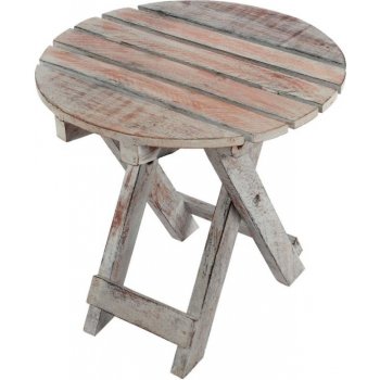 Divero Skládací stolek DIVERO Vintage - 31 cm