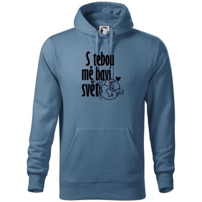 S tebou mě baví svět Cape s kapucí Denim – Hledejceny.cz