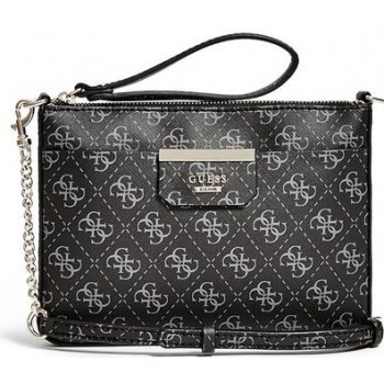 Guess Belfort crossbody Clutch černá