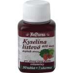 MedPharma Kyselina listová 400 mcg 30 + 7 tablet – Hledejceny.cz