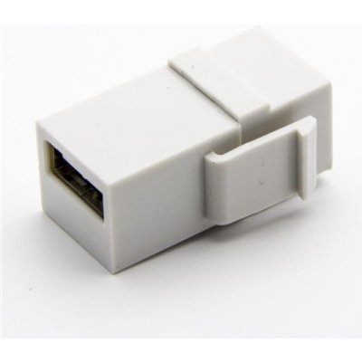 PremiumCord USB propojka USB2.0, pro instalaci do keystone zásuvky – Zboží Mobilmania