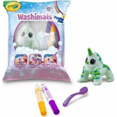 Crayola Washimals: Pastelová zvířátka jednorožčí lenochod – Hledejceny.cz