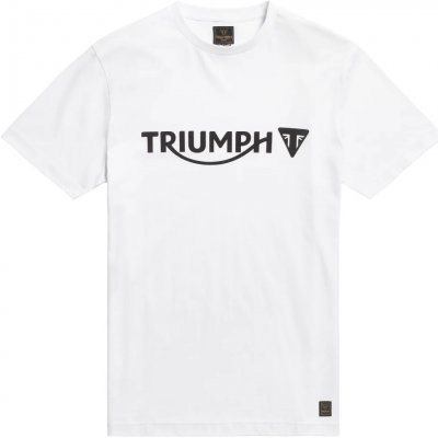 Triumph triko Cartmel white black