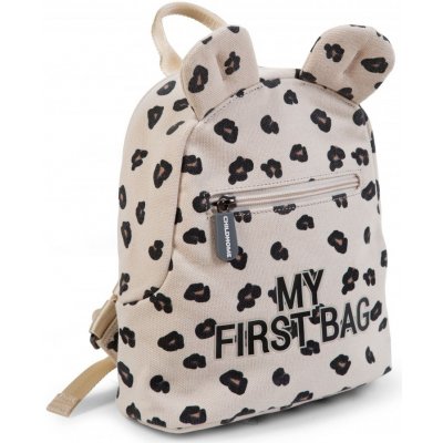 Childhome batoh My First Bag canvas leopard