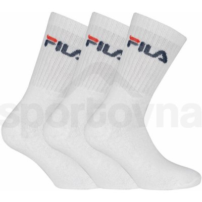 Fila Sport Socks 3 pack White – Zboží Mobilmania