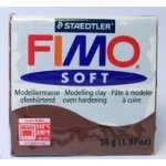 Staedtler Fimo soft čokoládová Staedtler56 g – Sleviste.cz