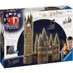 RAVENSBURGER 3D puzzle svítící Harry Potter: Bradavický hrad - Astronomická věž 626 ks – Zboží Dáma
