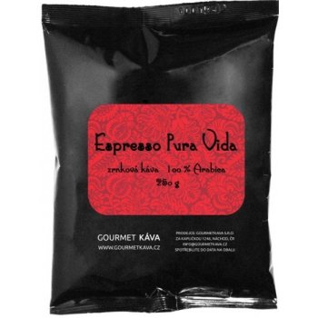 Gourmet Káva Espresso směs Pura Vida 250 g