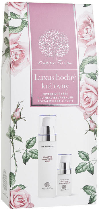 Nobilis Tilia Luxus hodný královny bioaktivní liftingové sérum 15 ml + bioaktivní omlazující krém 50 ml dárková sada